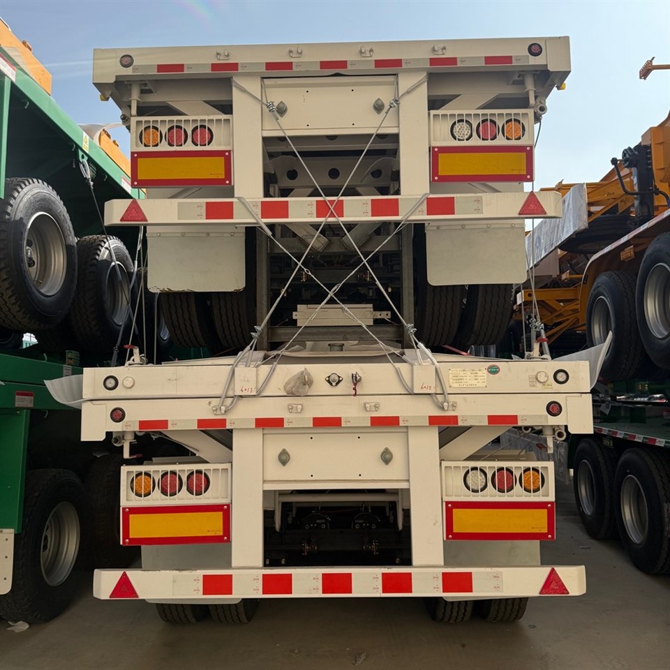 Container Flatbed Semi Trailer factory